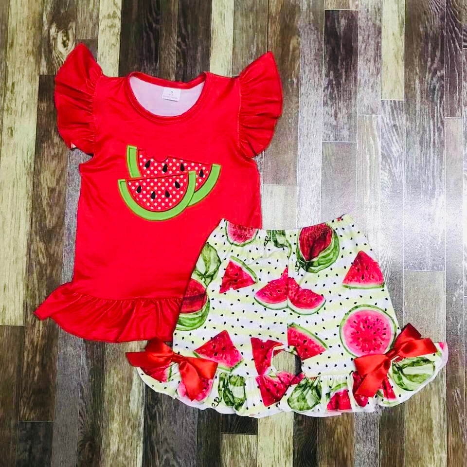 Watermelon please! Boutique short set