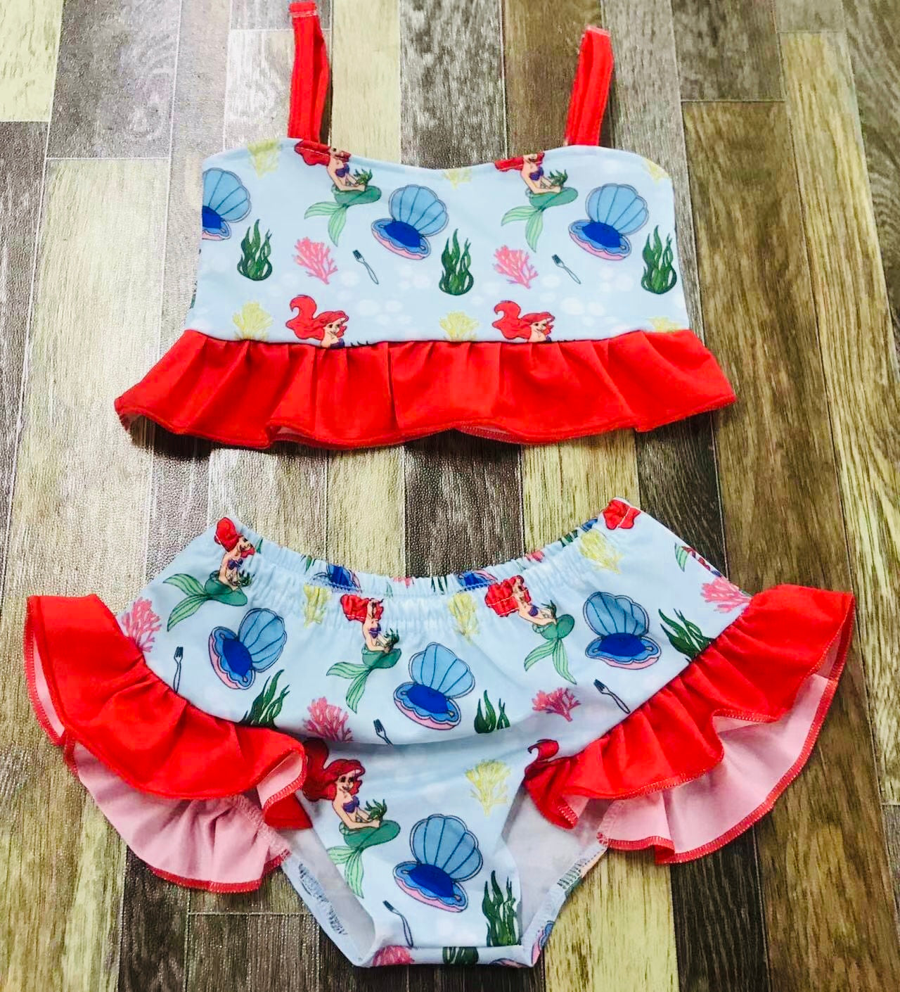 The Little Mermaid two piece swimsuit