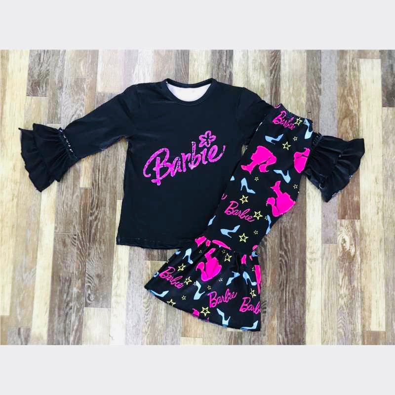 Barbie Girl Bellbottom set