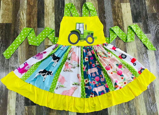 Tractor 🚜 Twirl dress