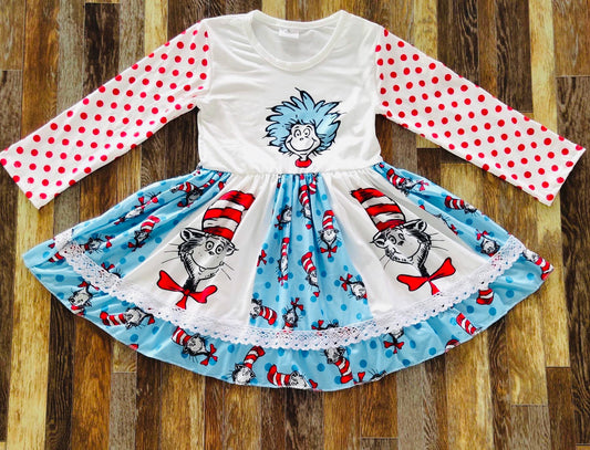 Miss thing Seuss twirl dress