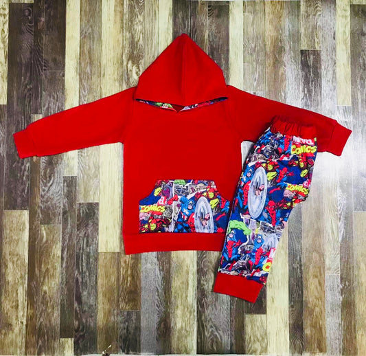 Marvel Hoodie set