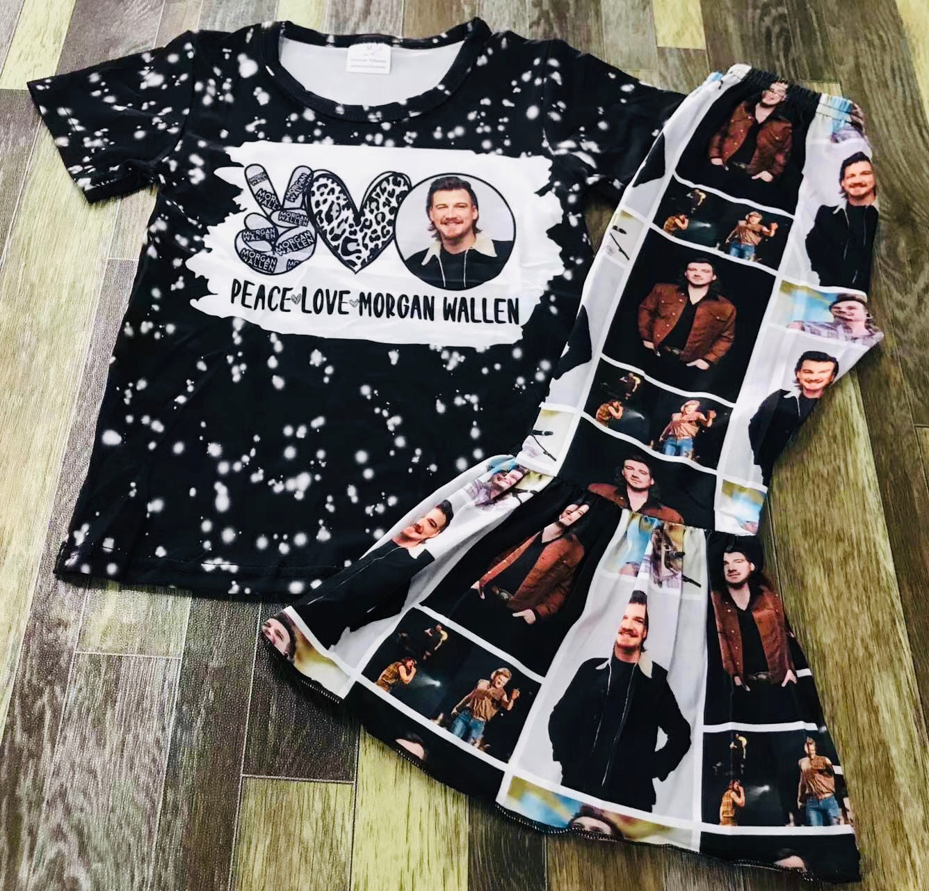 Morgan Wallen bell bottom set