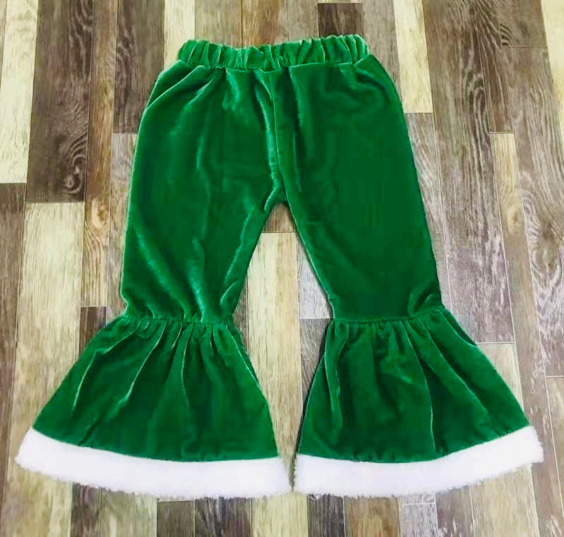 Christmas 🎄 bellbottoms- Green