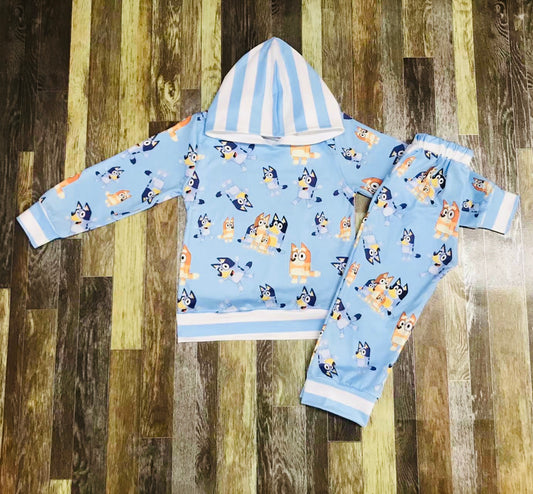 Bluey hoodie set