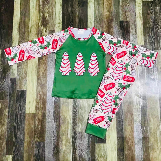 Christmas tree cakes PJs