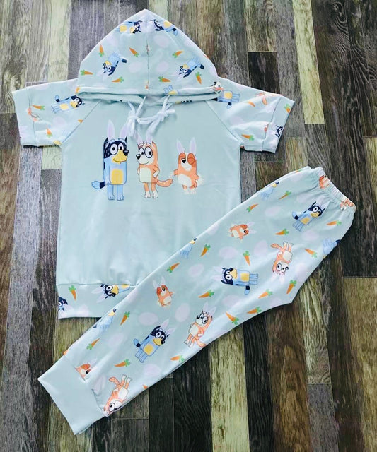 Bluey’s egg hunt hoodie set