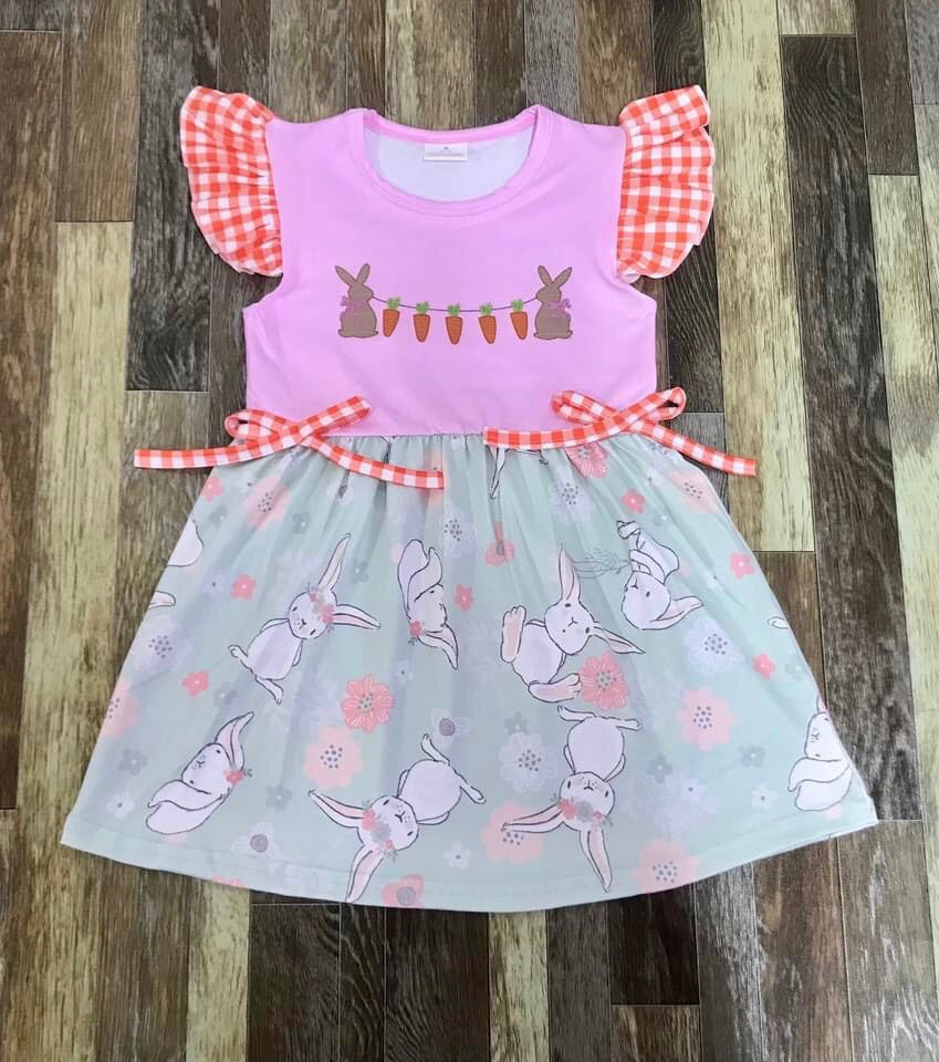 Bunny day spring Easter dress