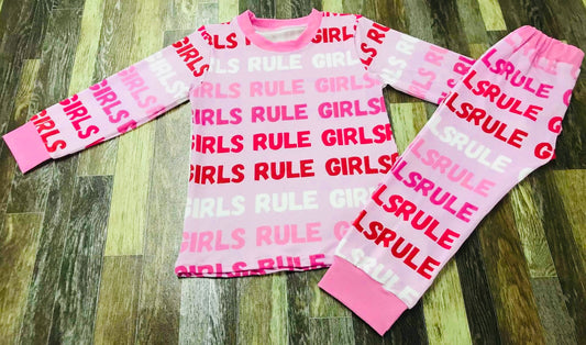 Girls Rule Pajamas 💝