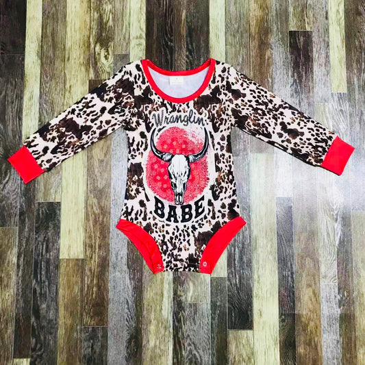 Wranglin Babe onesie