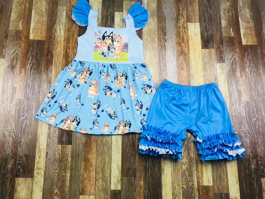 Bluey Boutique short set