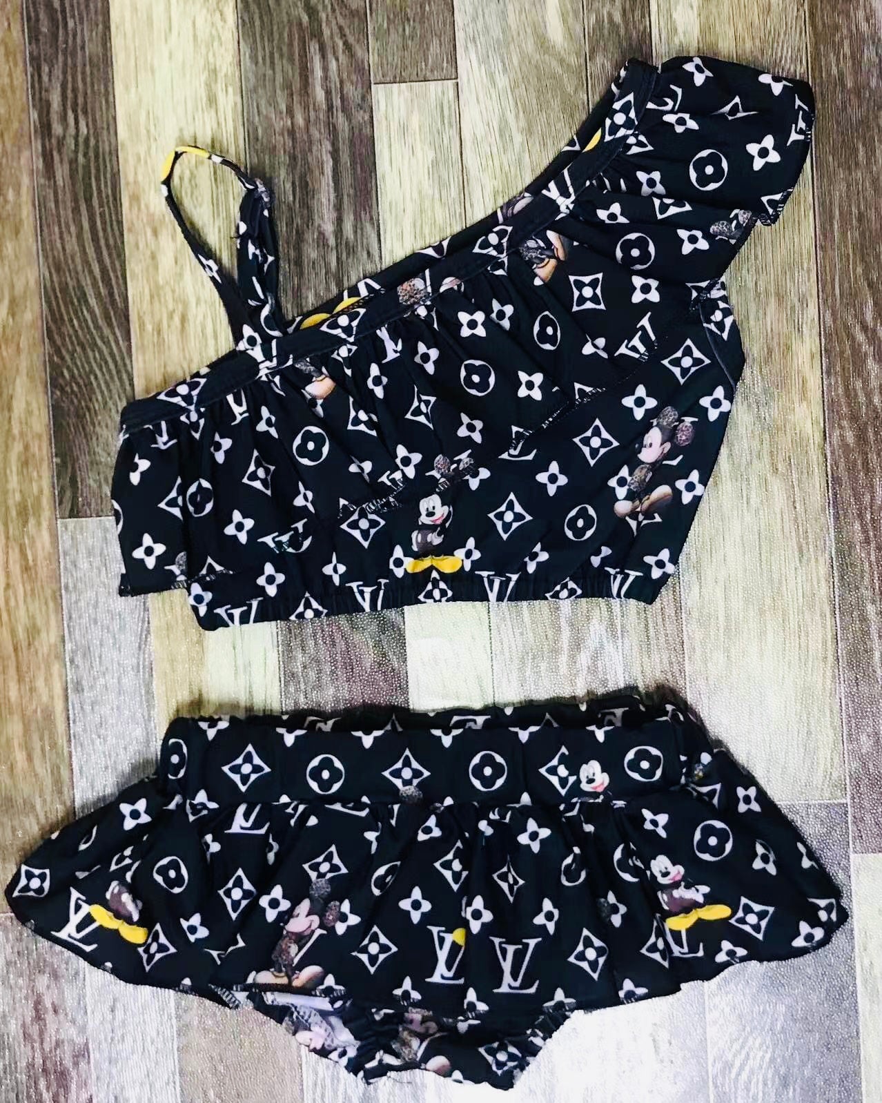 Boujee two piece swim suit